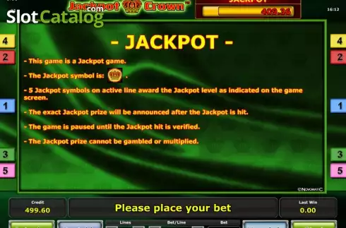 Скрин6. Jackpot Crown слот