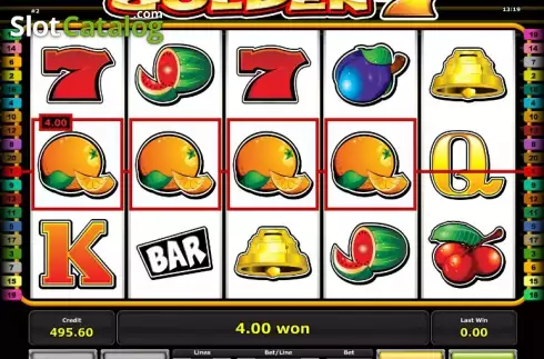 Скрин3. Golden 7 (Green Tube) слот