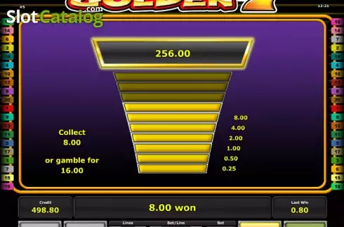Скрин5. Golden 7 (Green Tube) слот