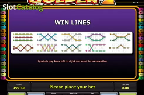 Скрин7. Golden 7 (Green Tube) слот