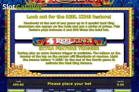 Скрин9. 4 Reel Kings слот