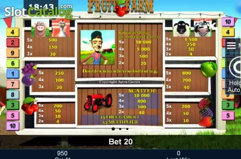 Скрин6. Fruit Farm (Green Tube) слот