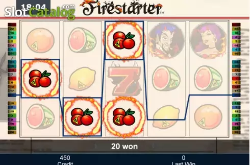 Скрин3. Firestarter слот