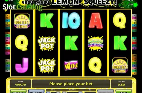 Скрин2. Easy peasy Lemon squeezy слот