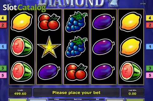 Скрин2. Diamond 7 (Greentube) слот