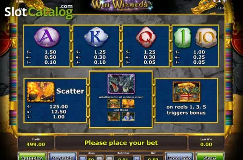 Скрин7. Win Wizards слот