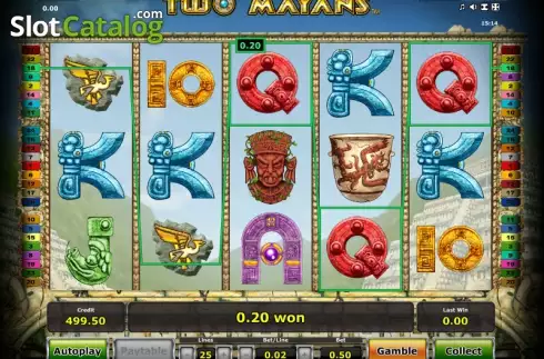 Скрин3. Two Mayans слот