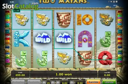 Скрин4. Two Mayans слот