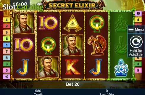 Скрин2. Secret Elixir слот