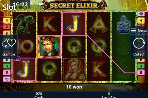 Скрин4. Secret Elixir слот