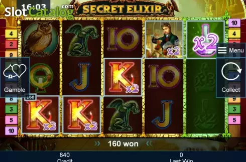 Скрин6. Secret Elixir слот