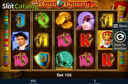Скрин2. Royal Dynasty слот