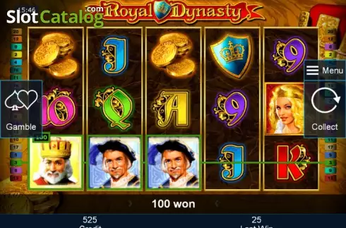Скрин4. Royal Dynasty слот