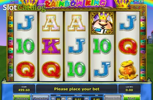 Скрин2. Rainbow King слот