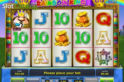 Скрин4. Rainbow King слот