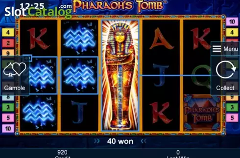 Скрин4. Pharaoh´s Tomb (Green Tube) слот