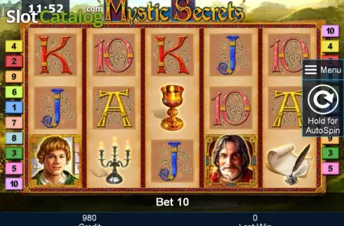 Скрин2. Mystic Secrets слот