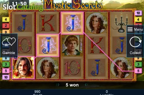 Скрин4. Mystic Secrets слот