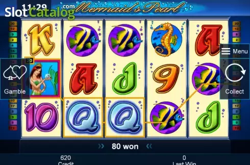 Скрин4. Mermaid's Pearl (Novomatic) слот