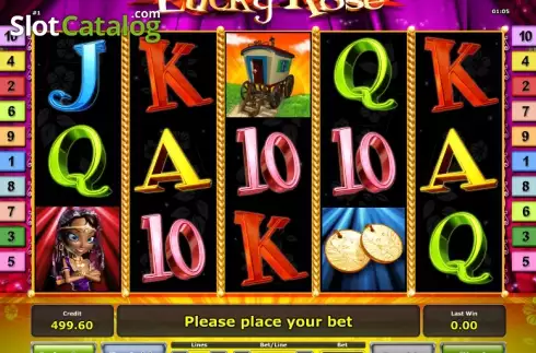 Скрин2. Lucky Rose слот