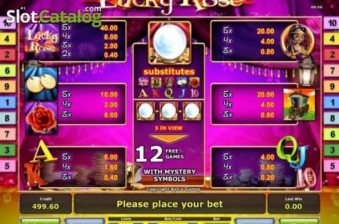 Скрин6. Lucky Rose слот