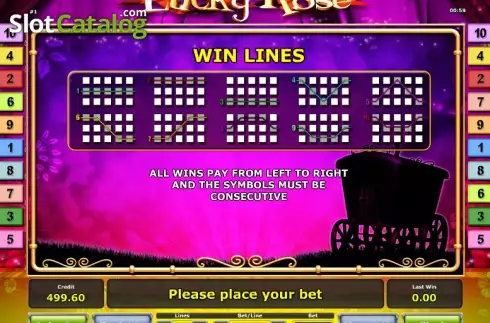Скрин7. Lucky Rose слот