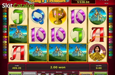 Скрин3. King´s Treasure слот