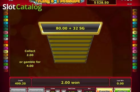 Скрин5. King´s Treasure слот