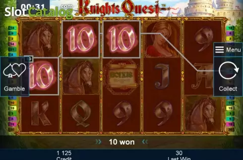 Скрин3. Knights Quest слот