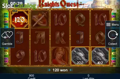 Скрин7. Knights Quest слот