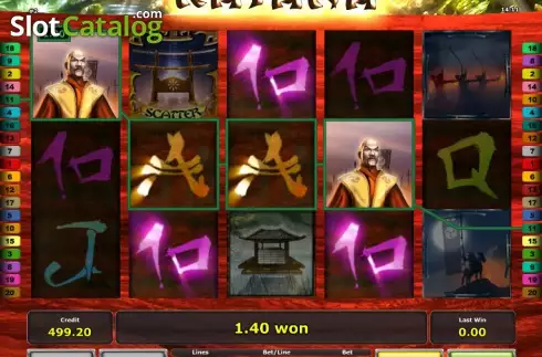 Скрин4. Katana (Greentube) слот
