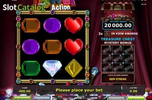 Скрин2. Jewel Action слот