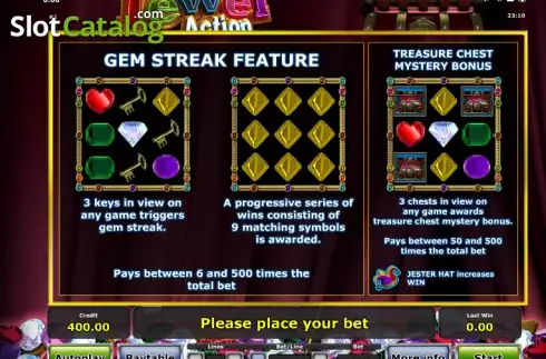 Скрин7. Jewel Action слот