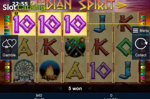 Скрин3. Indian Spirit слот
