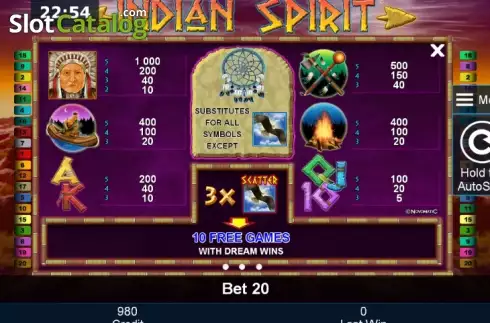 Скрин7. Indian Spirit слот