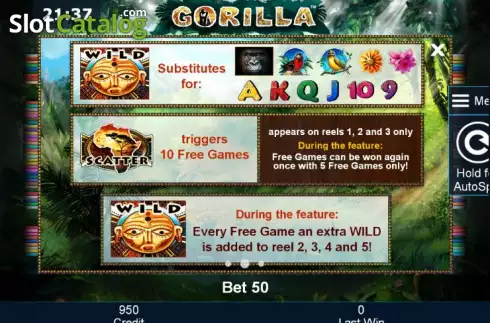 Скрин7. Gorilla слот