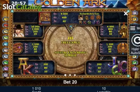 Скрин6. Golden Ark слот