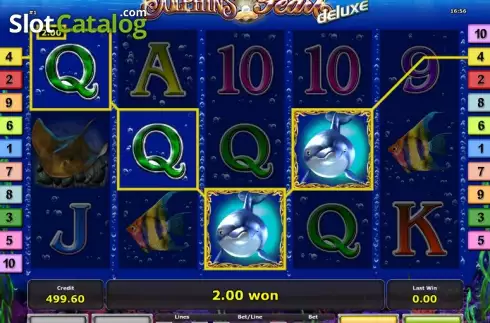 Скрин4. Dolphin´s Pearl deluxe слот