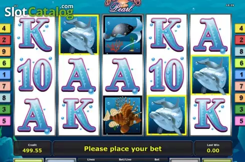 Скрин2. Dolphin's Pearl слот