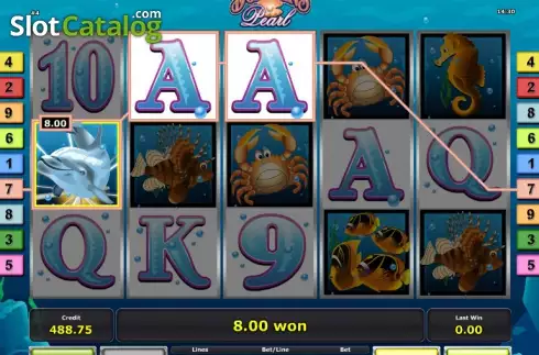 Скрин4. Dolphin's Pearl слот