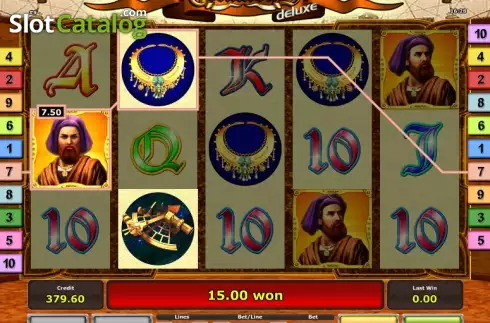 Скрин4. Columbus deluxe слот