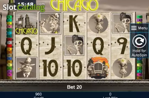 Скрин2. Chicago (Green Tube) слот