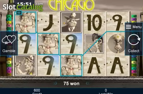 Скрин3. Chicago (Green Tube) слот