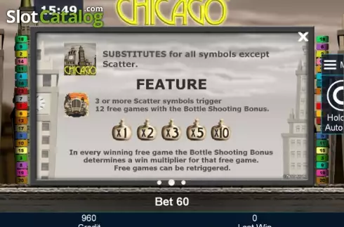 Скрин8. Chicago (Green Tube) слот