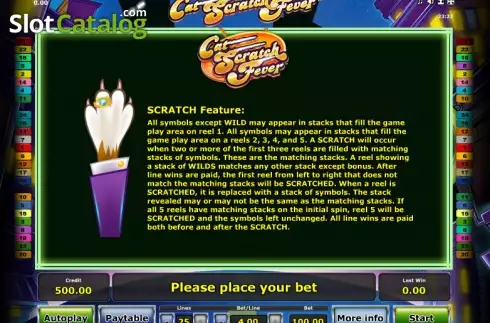 Скрин8. Cat Scratch Fever слот