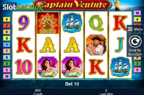 Скрин2. Captain Venture слот