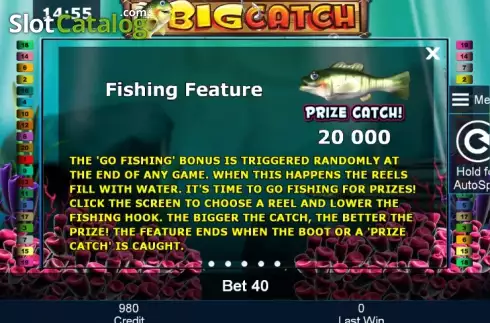 Скрин6. Big Catch слот