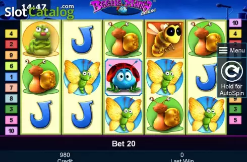 Скрин2. Beetle Mania deluxe слот