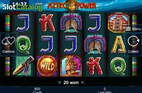 Скрин4. Aztec Power слот