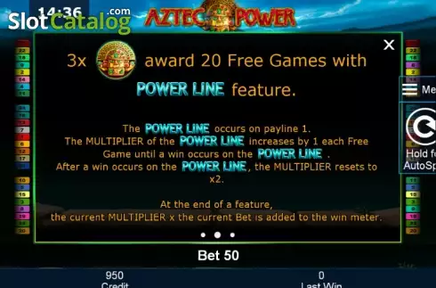 Скрин7. Aztec Power слот